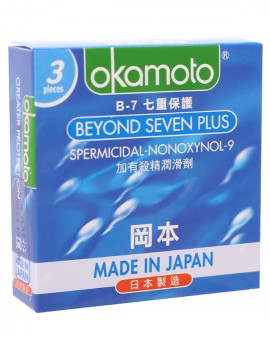 Bao cao su Okamoto Beyond Seven Plus 54mm