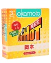 Bao cao su Okamoto DotHot hạt nổi 52mm